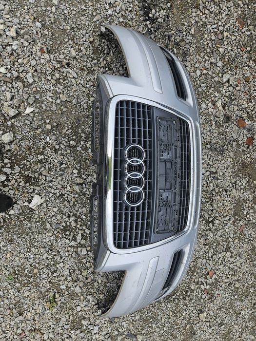 Zderzak przód Audi a3 8p przedni LX7W nadkole Kompletny grill