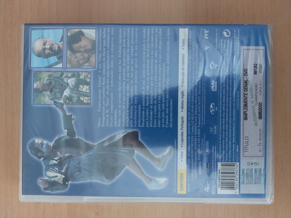 DVD Novo e Selado - Shine Simplesmente Genial