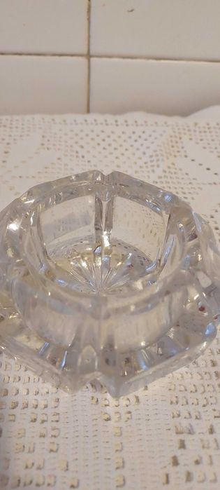 Porta velas antigos em vidro