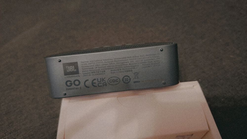 Портативна колонка JBL GO Essential 2 Black (JBLGOES2BLKEU