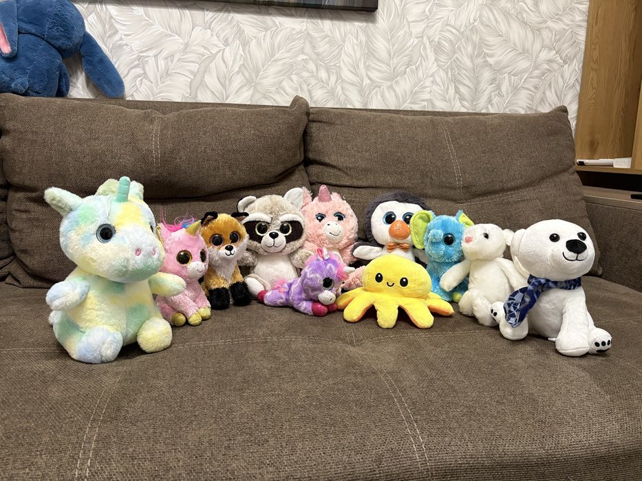 Набор мʼяких іграшок іграшки