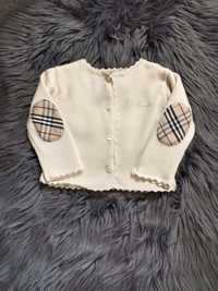 Sweter Burberry/ 18 miesięcy/86 cm/dziewczynka