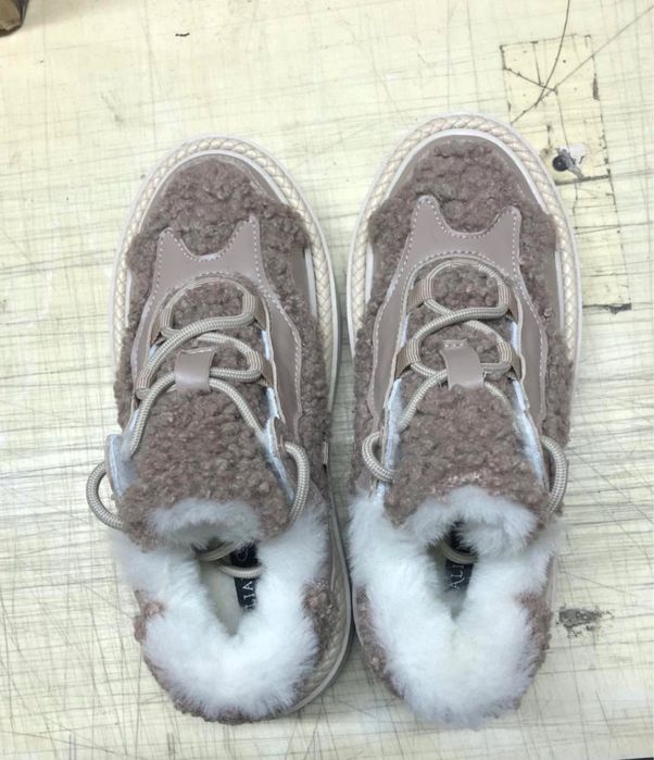 Кеди з натуральної шкіри