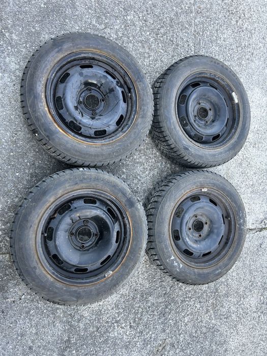 Kola stalowe 15 opony zimowe