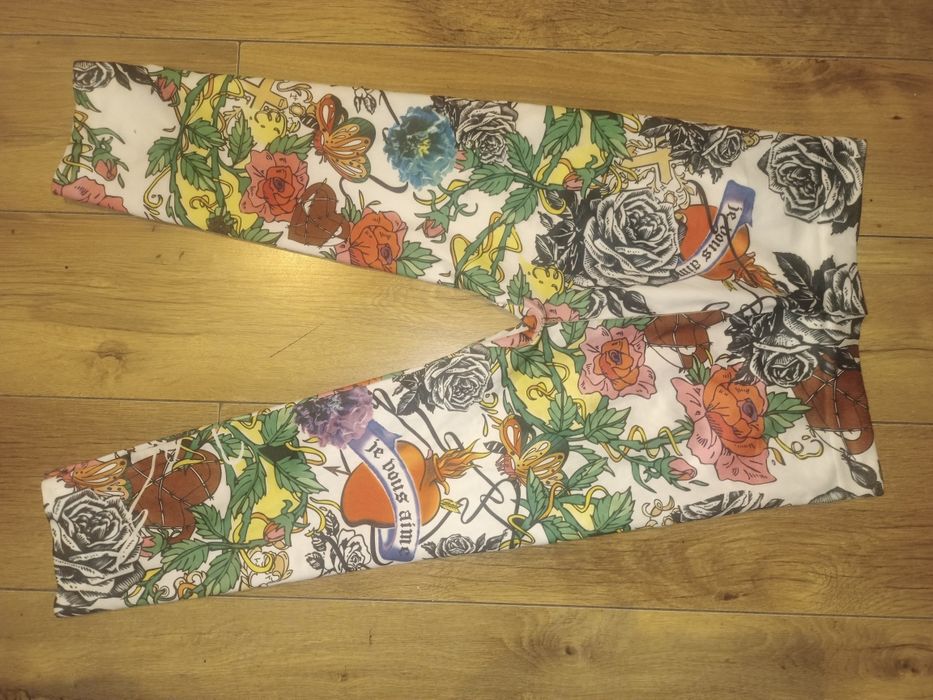 Nowe legginsy 3/4 r. S