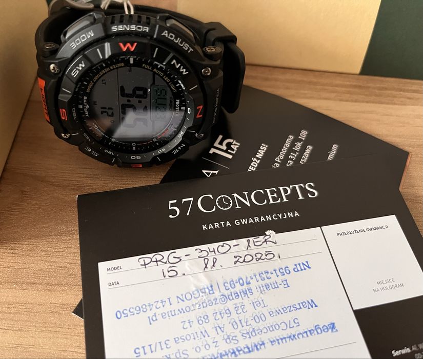 Casio Protrek PRG-340-1ER nowy