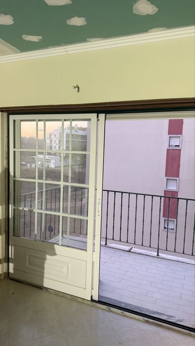 Janelas em alumonio, vidro duplo