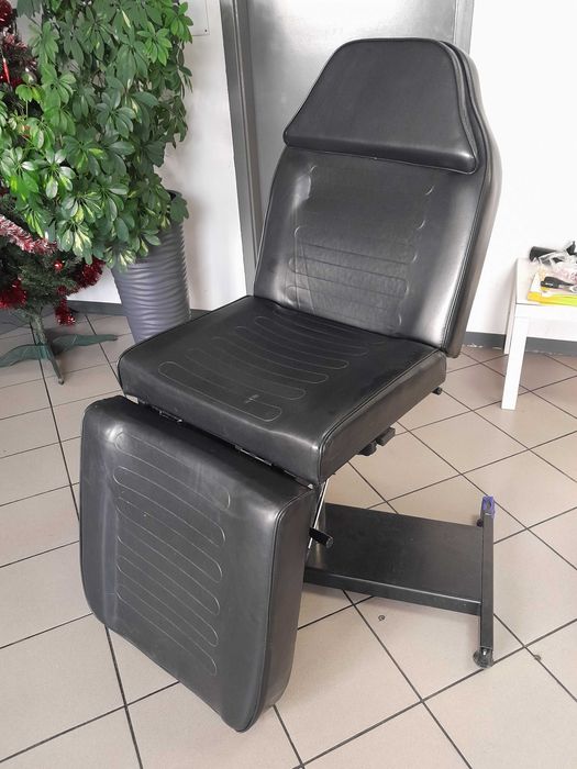 Fotel Kosmetyczny Hydrauliczny Czarny