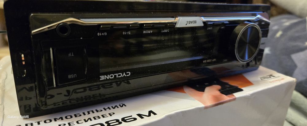 автомобильная магнитола Cyclone MP-1086 BA. Это бездисковый MP3-проигр