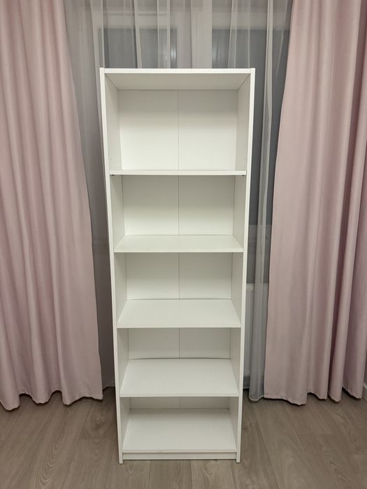 Regał z półkami biały 180 cm