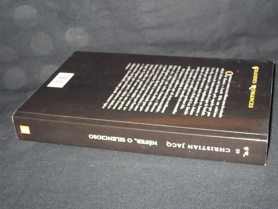 Livro A Pedra de Luz Néfer o Silencioso Christian Jacq