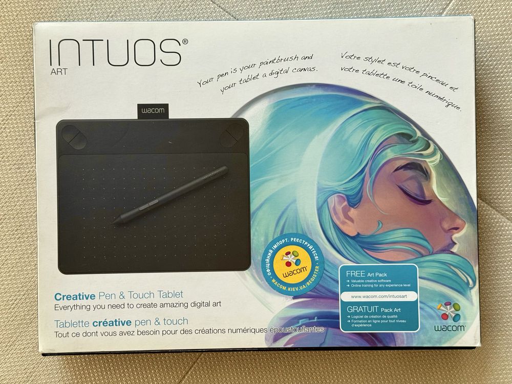 Графічний планшет Wacom Intuos Art PT S Black