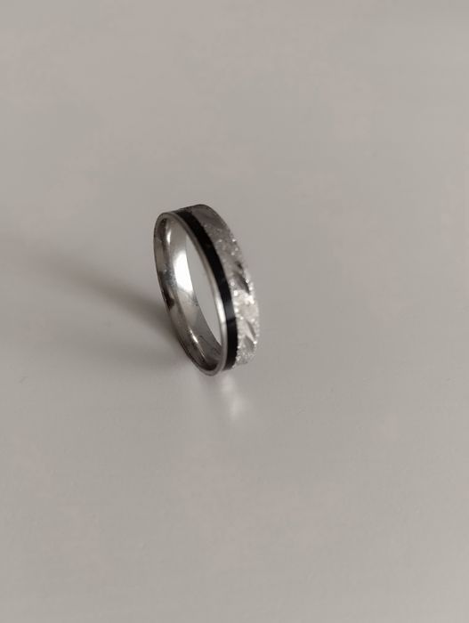 Obrączka srebrna męska 925 pierścionek 20 mm czyli rozmiar 23