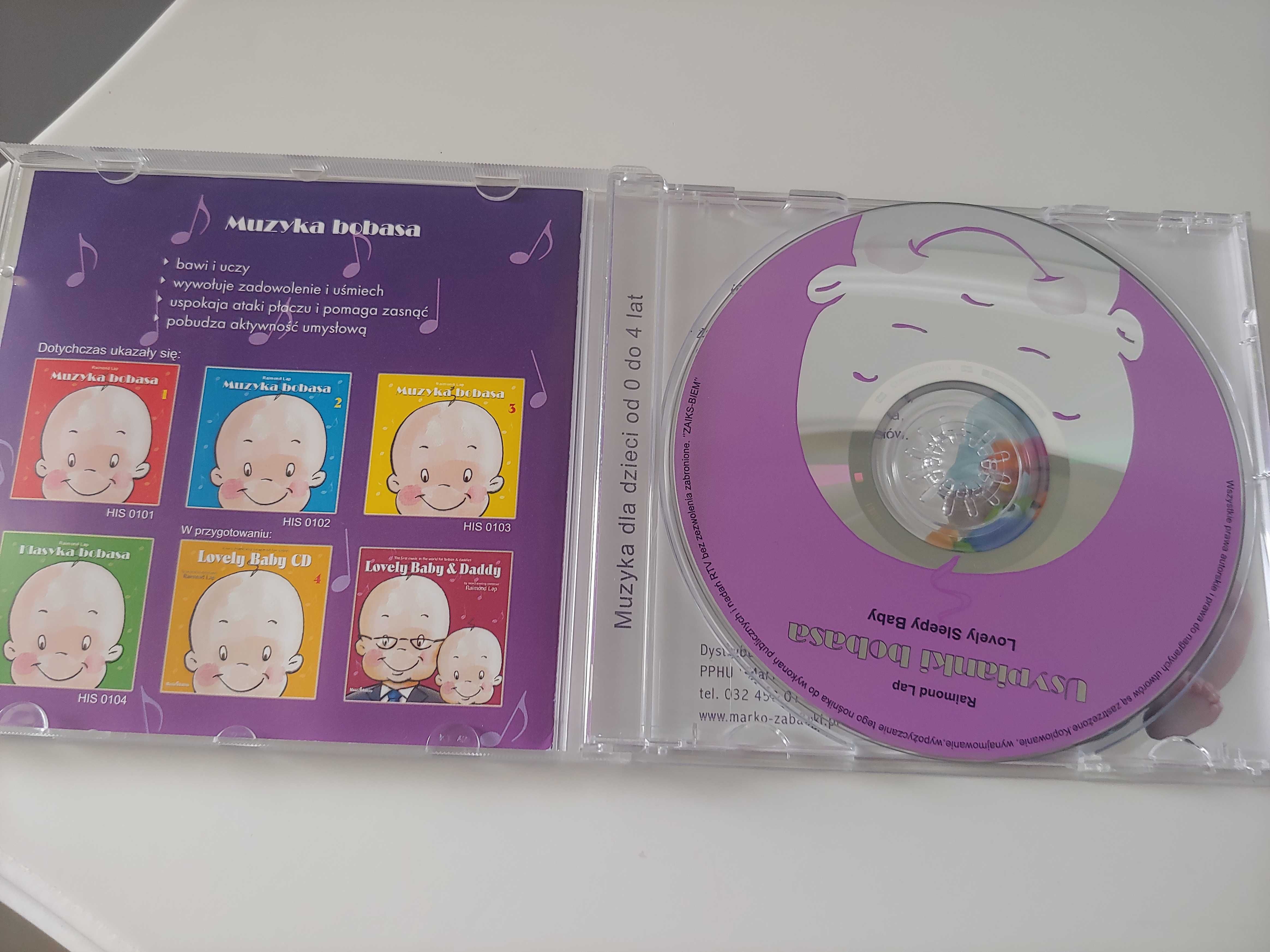 Usypianki bobasa Raimond Lap CD dla dzieci w wieku 0-4 lat