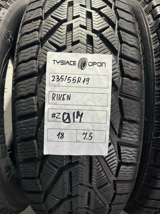 Opony Zimowe 235/55/19 Riken SuvSon Komplet #Z917