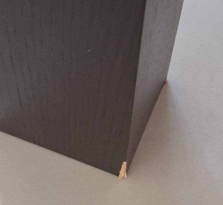 Mesa em wenge e cadeiras