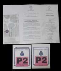 Bilhete Champions League F.C. Porto Vs IFK Goteborg  + programa - 1996