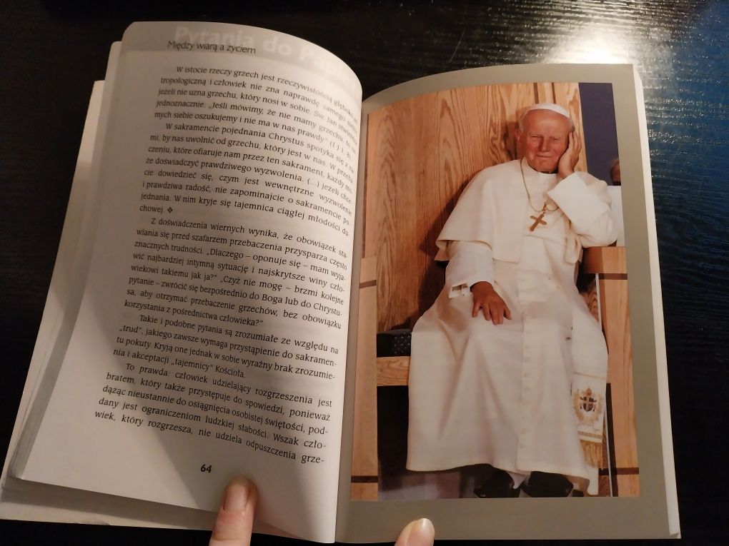 Pytania do papieża Jan Paweł II o: sensie życia
