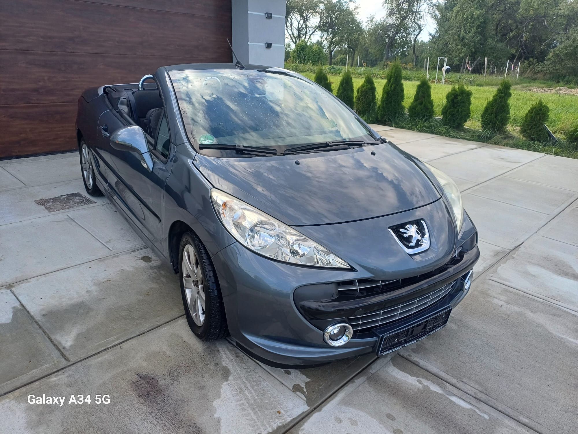 Peugeot 207 cc 1.6 benzyna klima z Niemiec