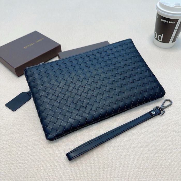 Чоловіча шкіряна сумка клатч Bottega Veneta барсетка , косметичка