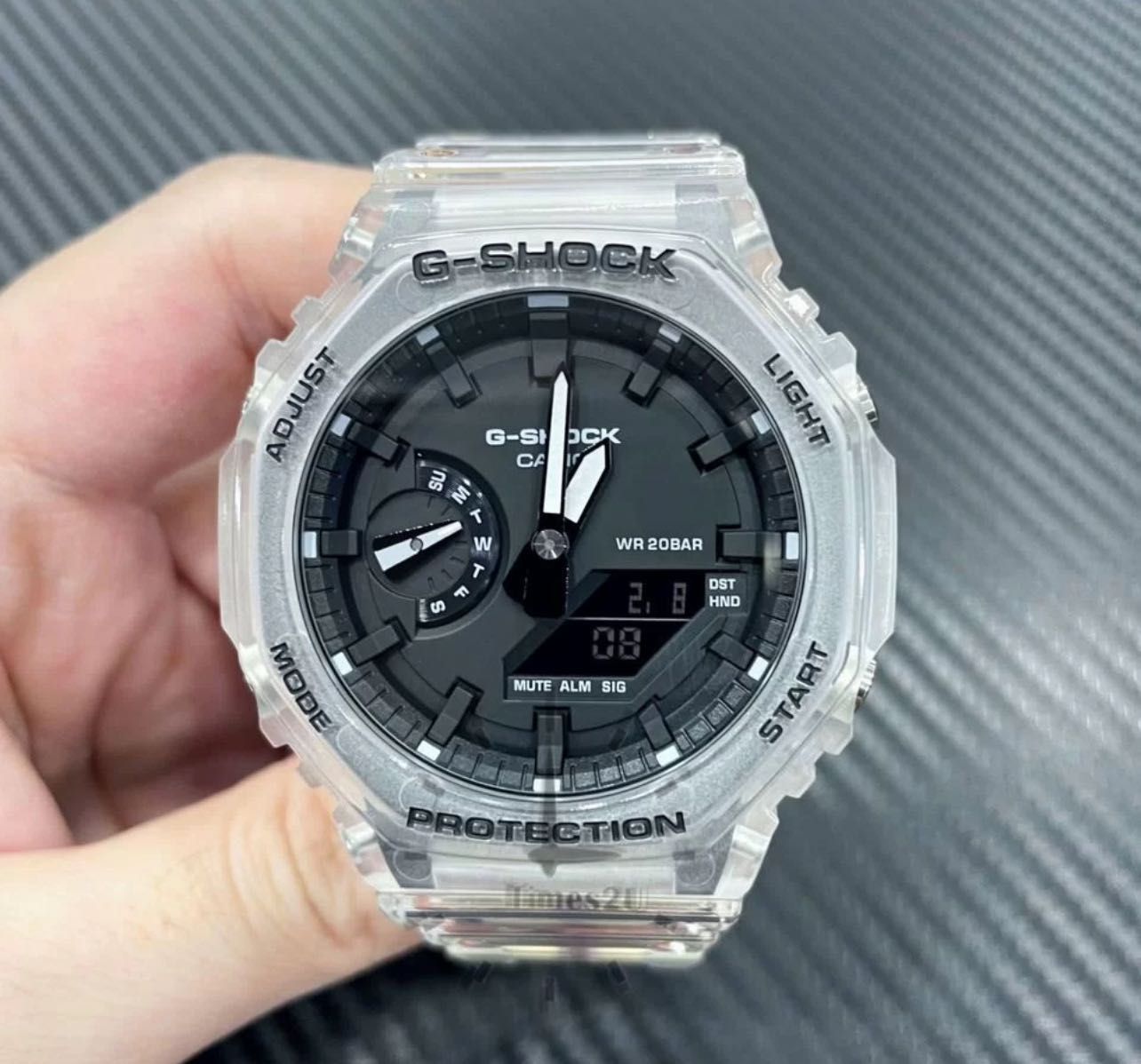 Мужские часы casio G-shock GA-2100SKE-7A