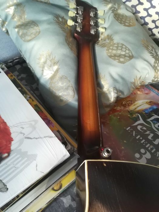 Gitara archtop hollow body Majesty Customs zmodernizowana Gotoh 510!!!