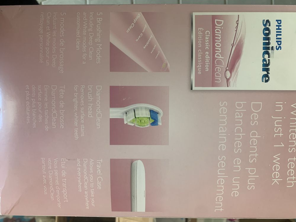 Електрична зубна щітка Philips Sonicare DiamondClean Classic