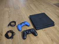 PS4 PS 4 PlayStation slim 1TB 2 pady gra gran turismo