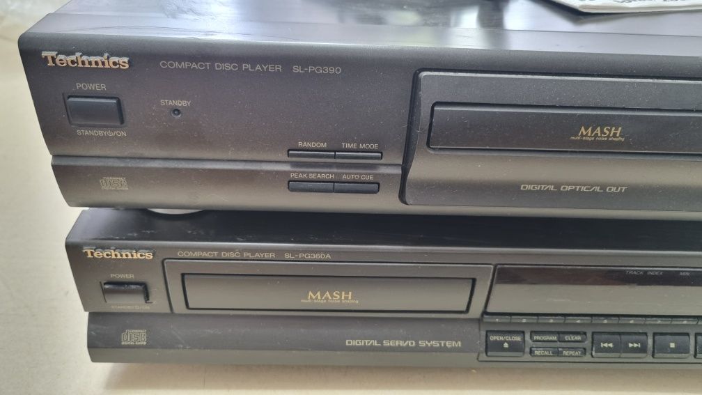 Odtwarzacze CD Technics SL-PG360A i SL-PG390