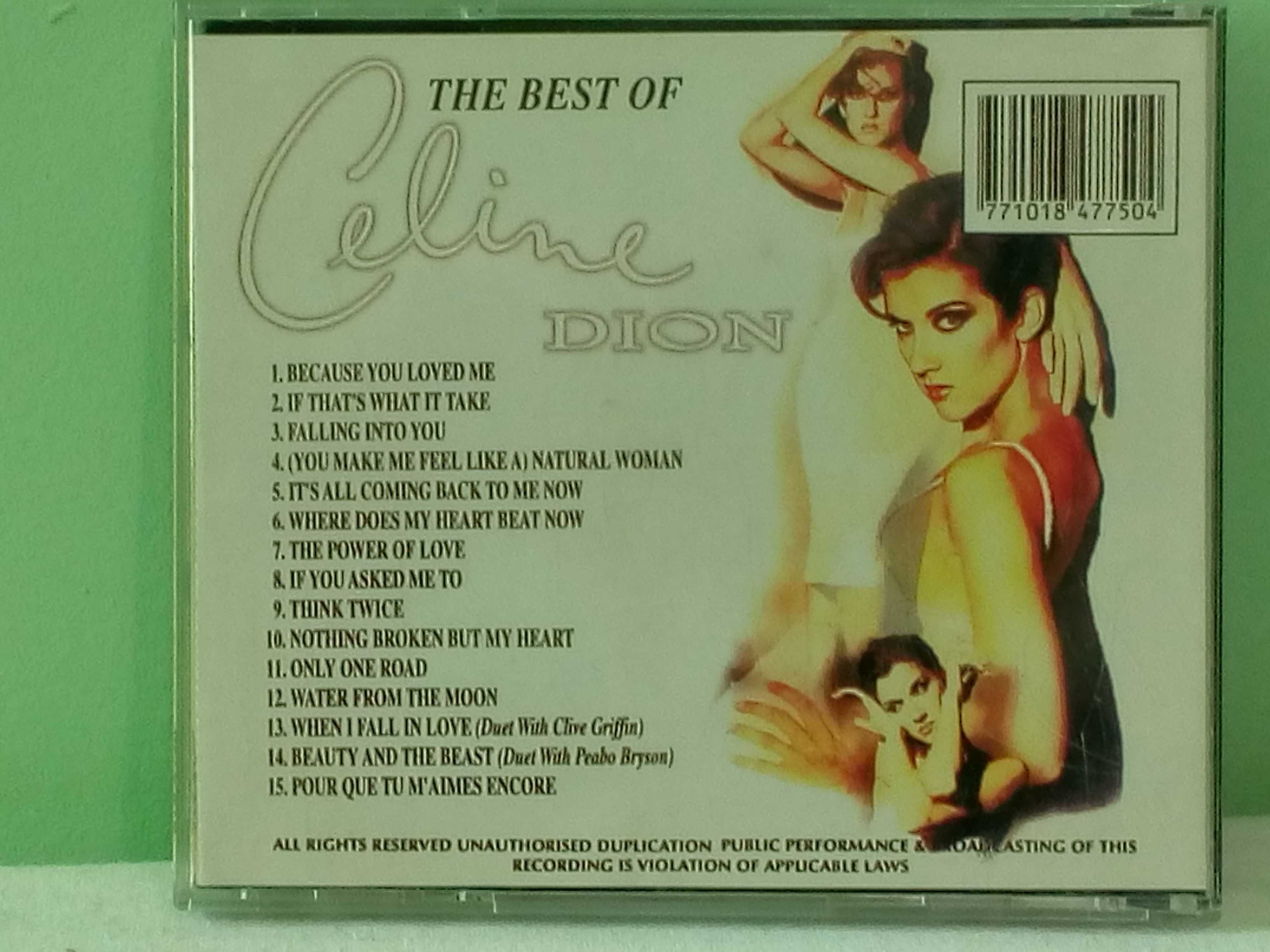 cd of Celine Dion,