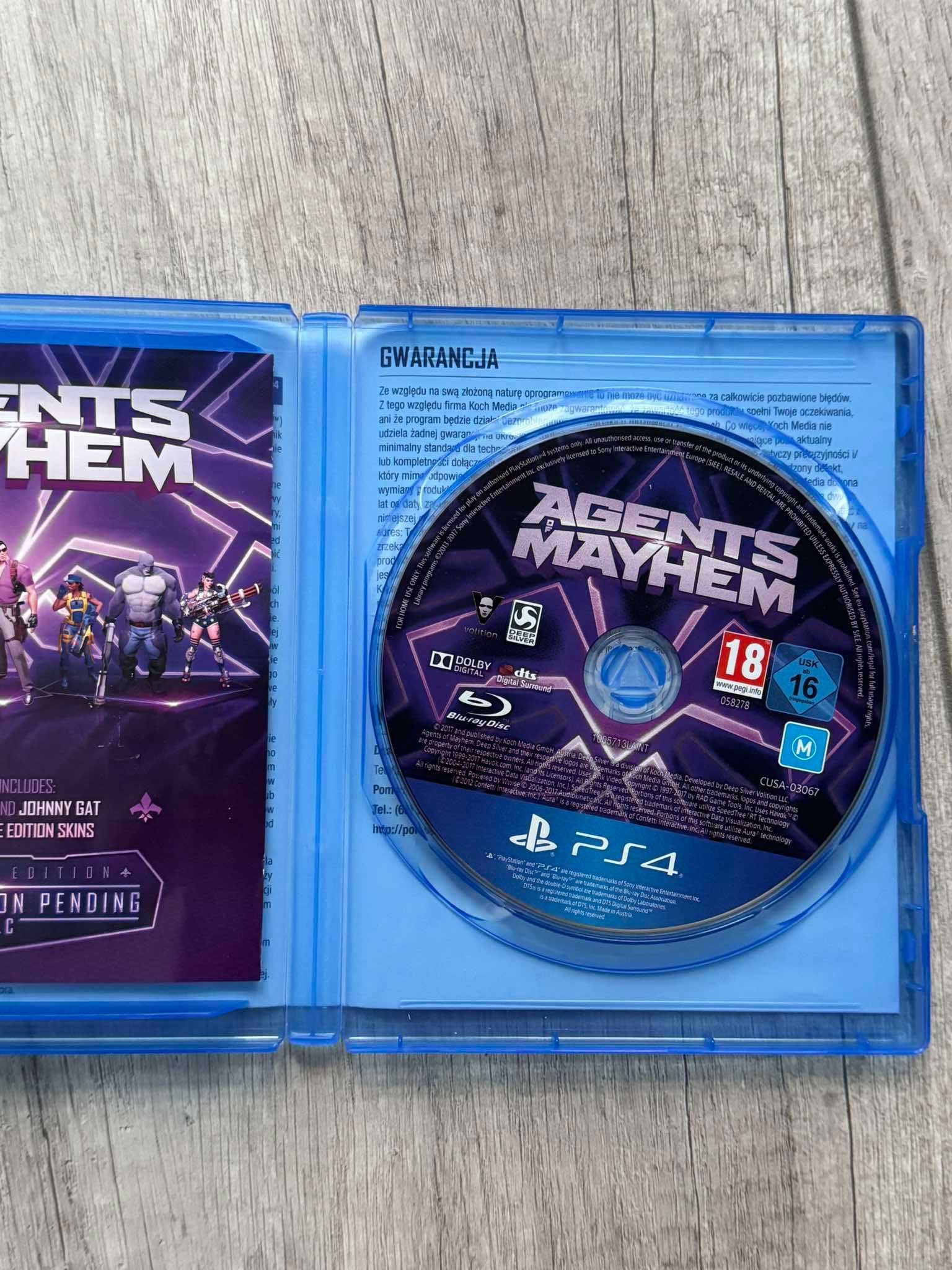 Gra Agents of Mayhem ps4