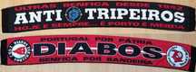 Cachecol Benfica Diabos Vermelhos