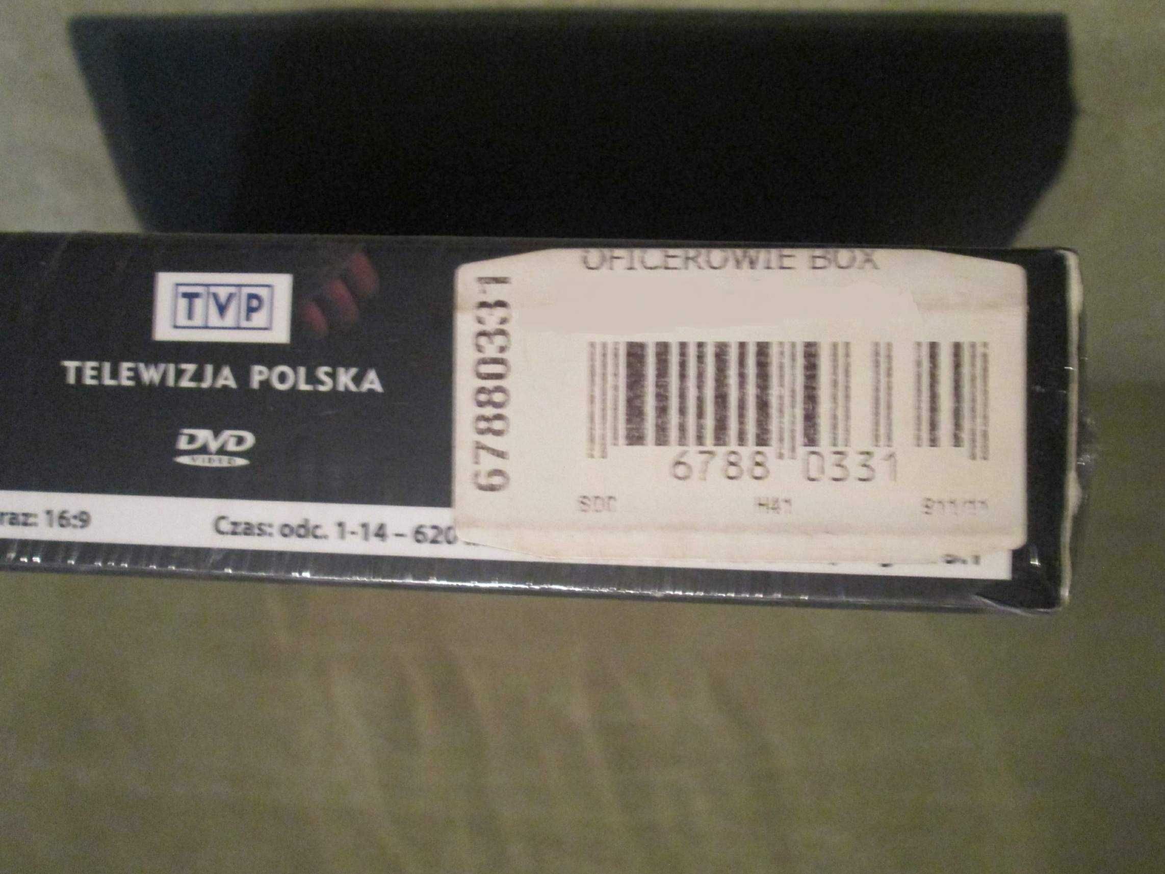 Oficerowie - Film pakiet BOX 4 x DVD - odc. 1-14 - NOWY w folii