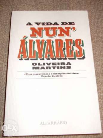 Livro: a vida de Nuno Álvares de Oliveira Martins