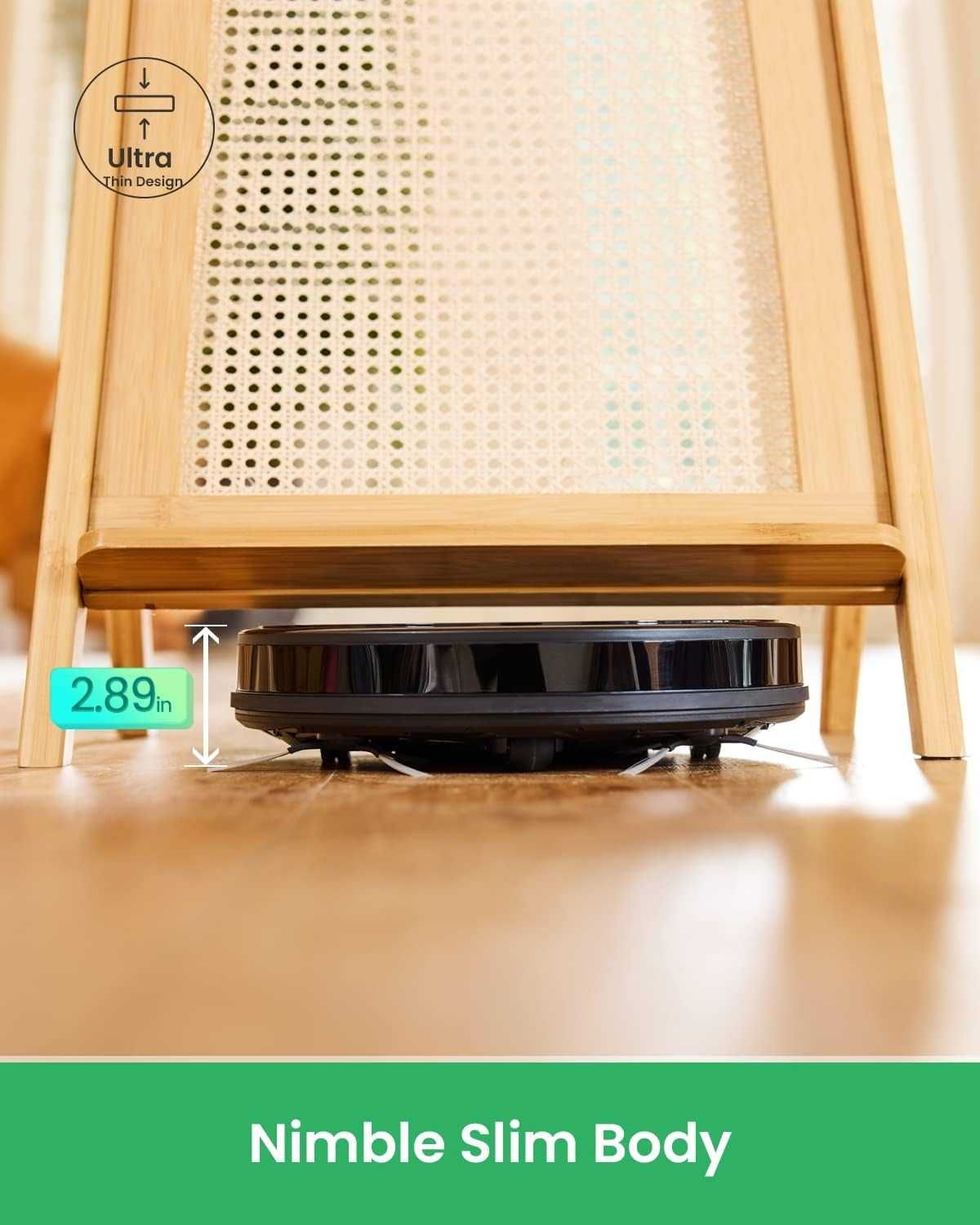 robot odkurzający o dużej sile ssania 2800 Pa Vactidy Nimble T6