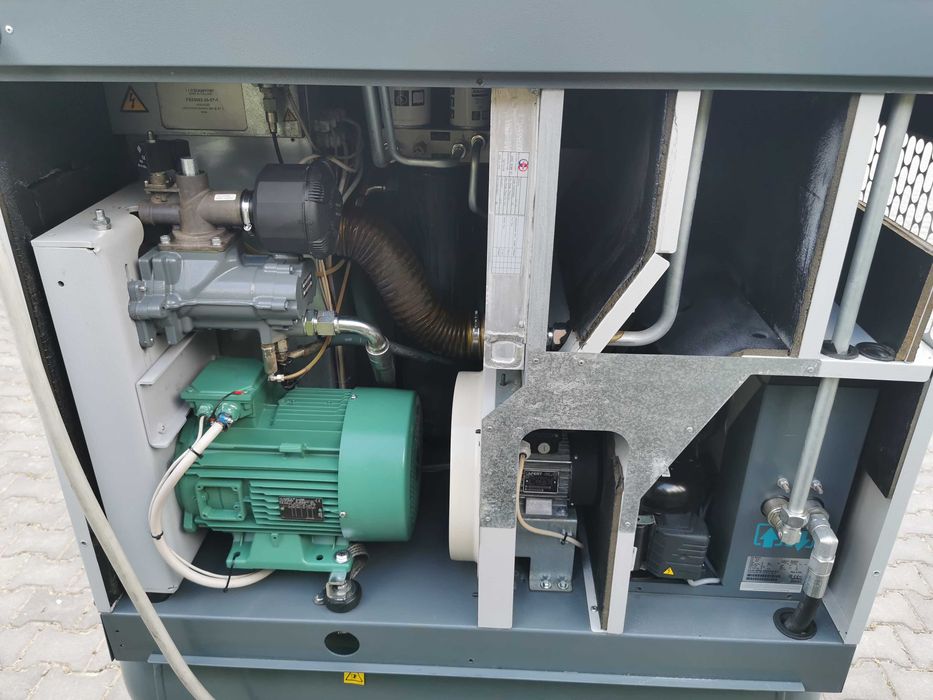 11kw 1700L/min +FALOWNIK + OSUSZACZ Sprężarka śrubowa ATLAS COPCO VSD
