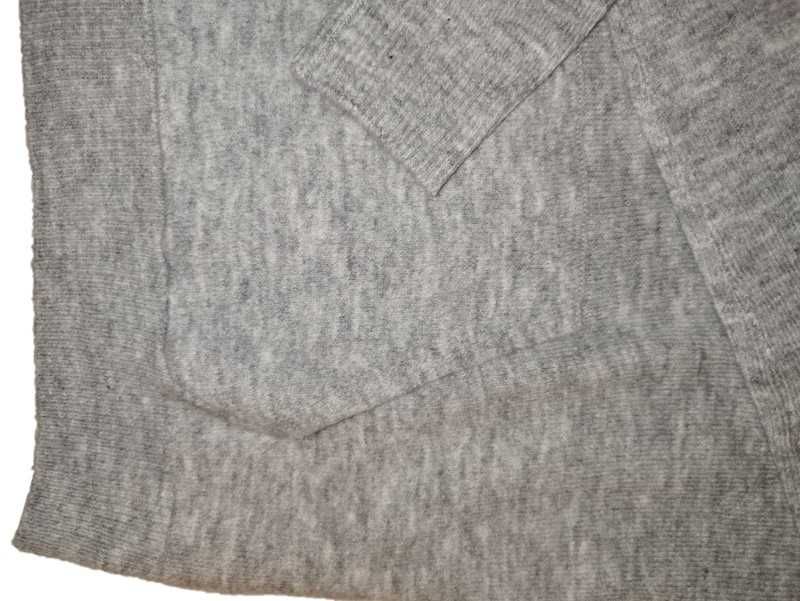 Hoodie de malha cinzento C&A