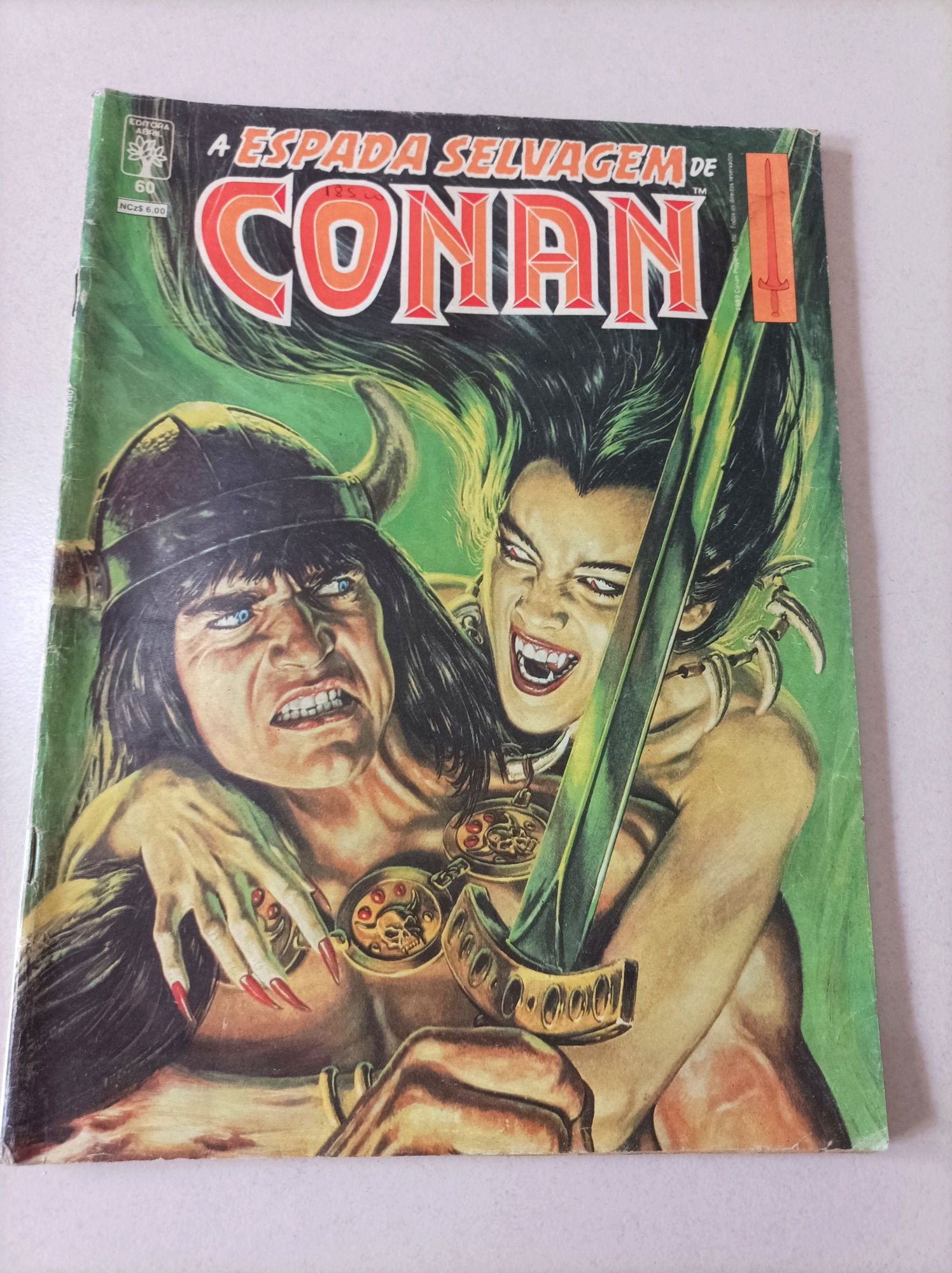 Lote de 3 Revistas antigas - A Espada Selvagem de Conan (Vintage)