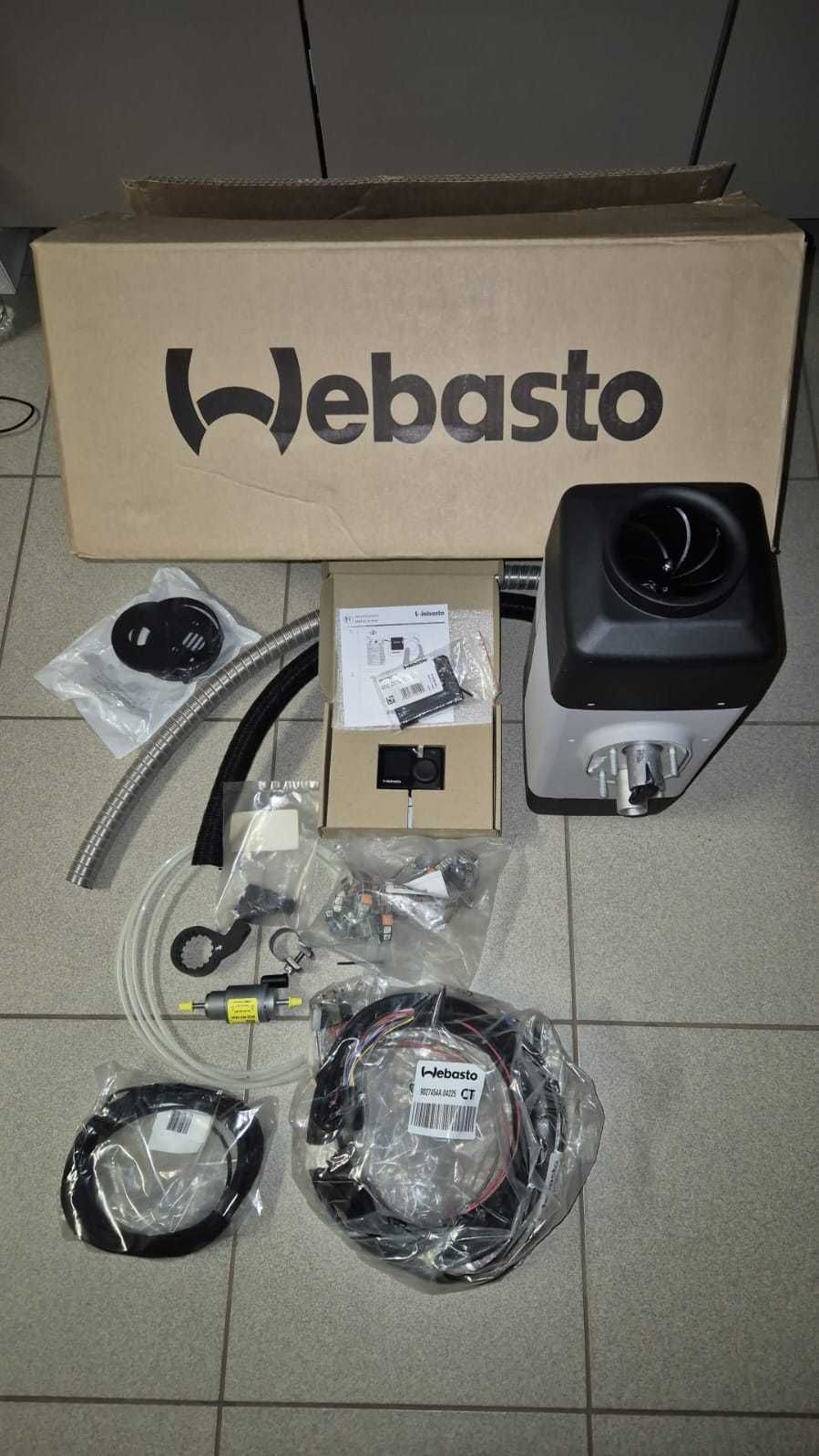 Nowe Webasto Ogrzewanie 12V air top evo 55 airtop 5,5Kw 12V do Łódzi