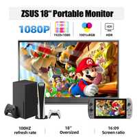 Монитор ZSUS 18.5" 1080p 100hz ігровий Switch ps4 ps5 Xbox macbook DJI