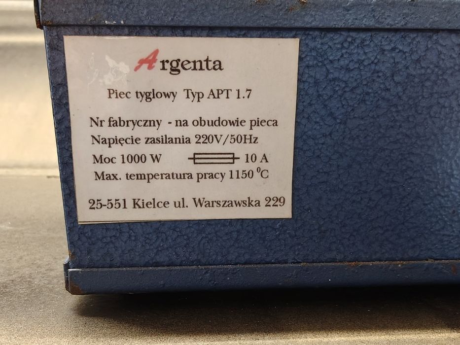 Argenta do topienia złota srebra