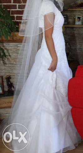 Suknia ślubna - biała rozm.36