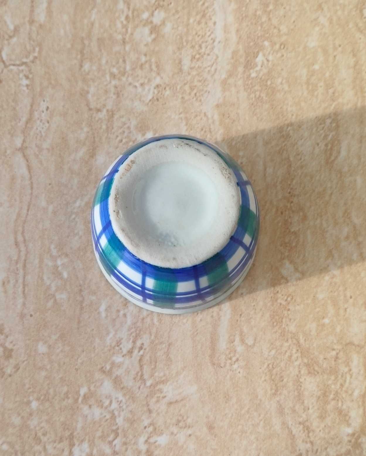 ceramiczna miseczka mini osłonka na kwiatek