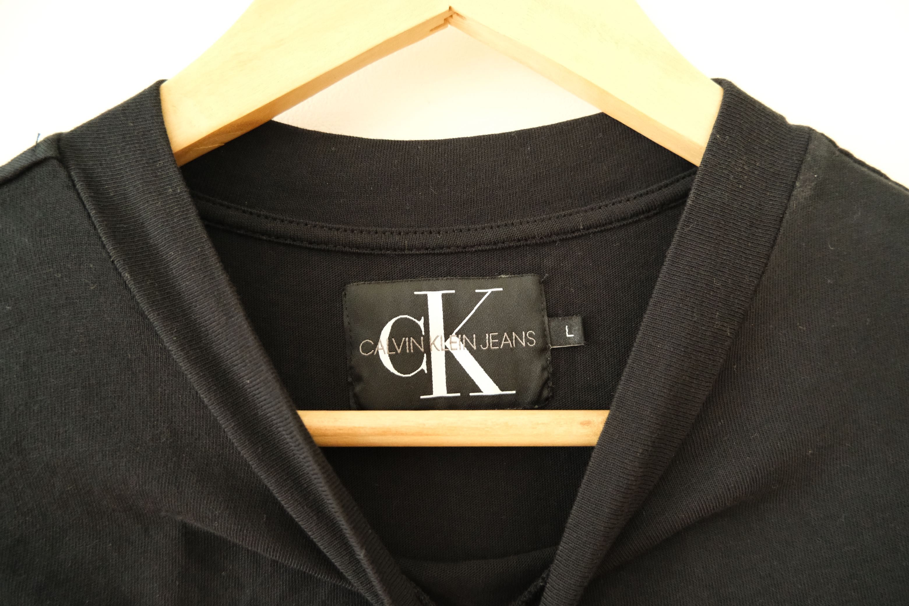 t-shirt Calvin Klein r. L czarna