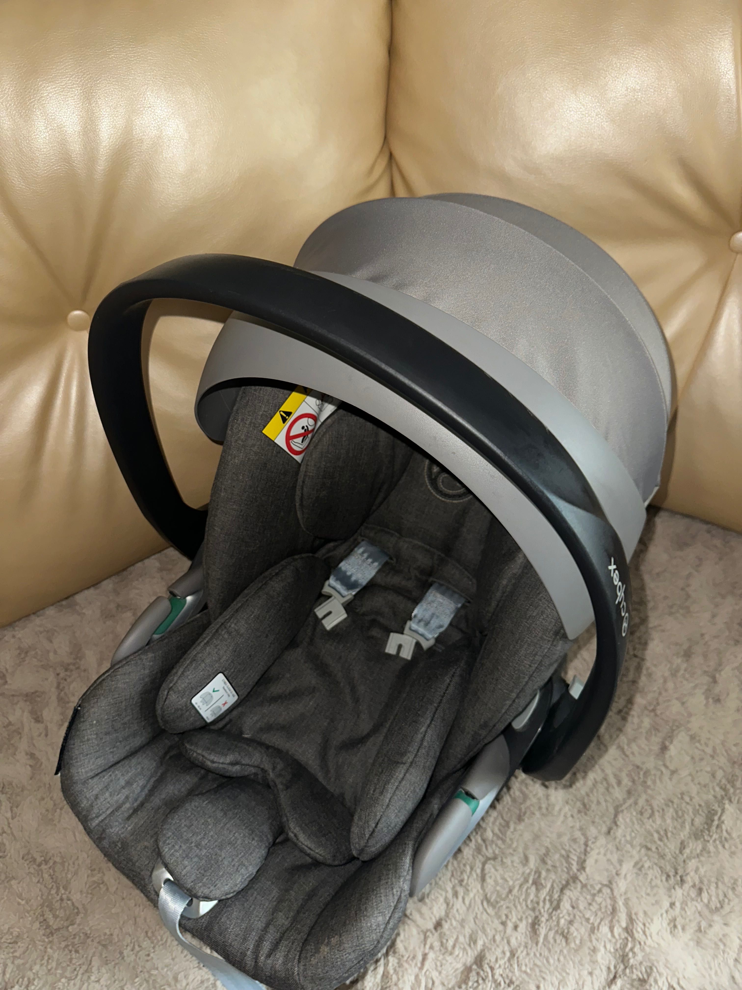 Автокрісло cybex cloud z i-size soho grey / plus