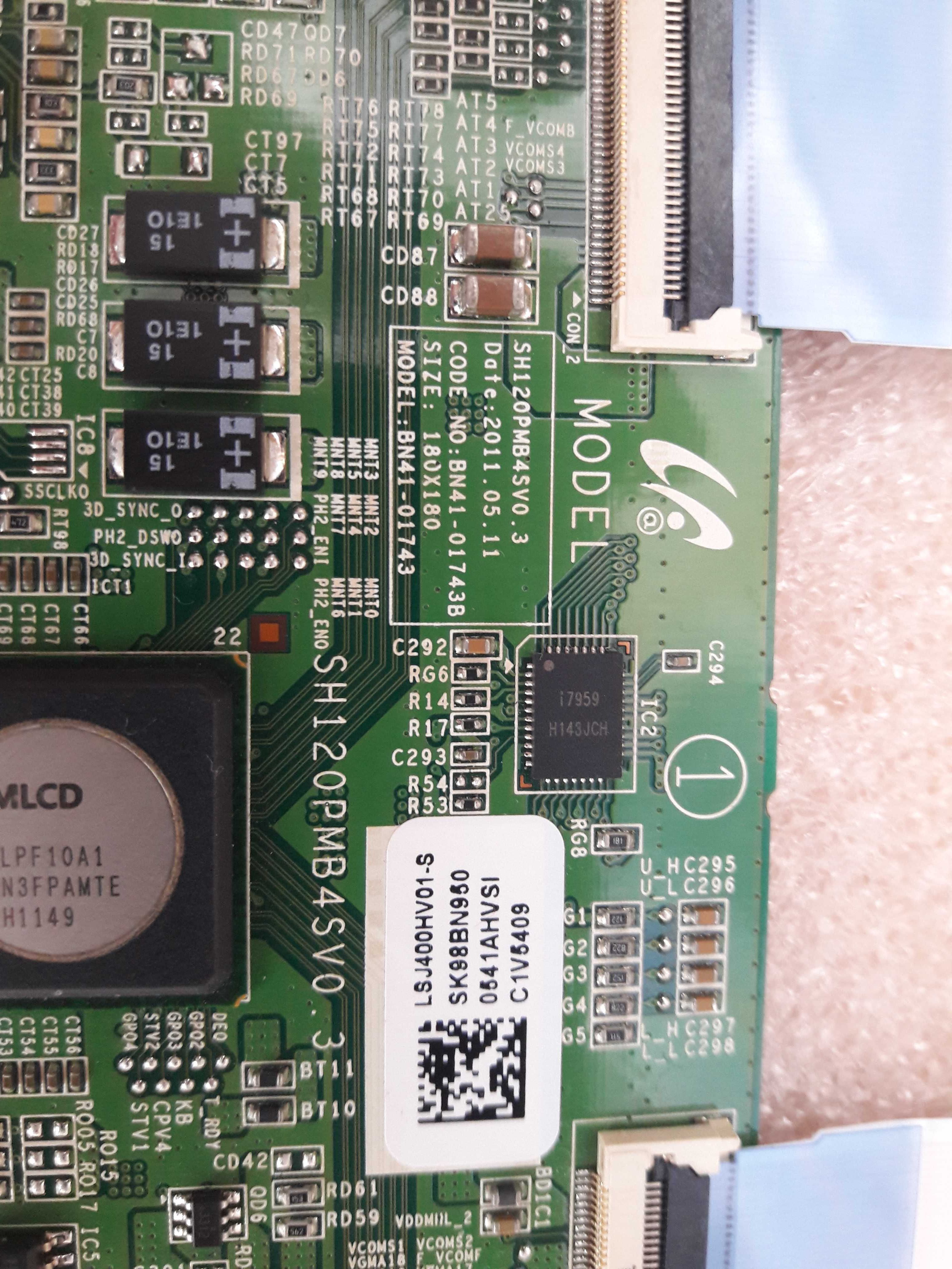 Samsung UE40D6530 запчасти Самсунг: Power Suply, T-CON, WiFi, IR-contr