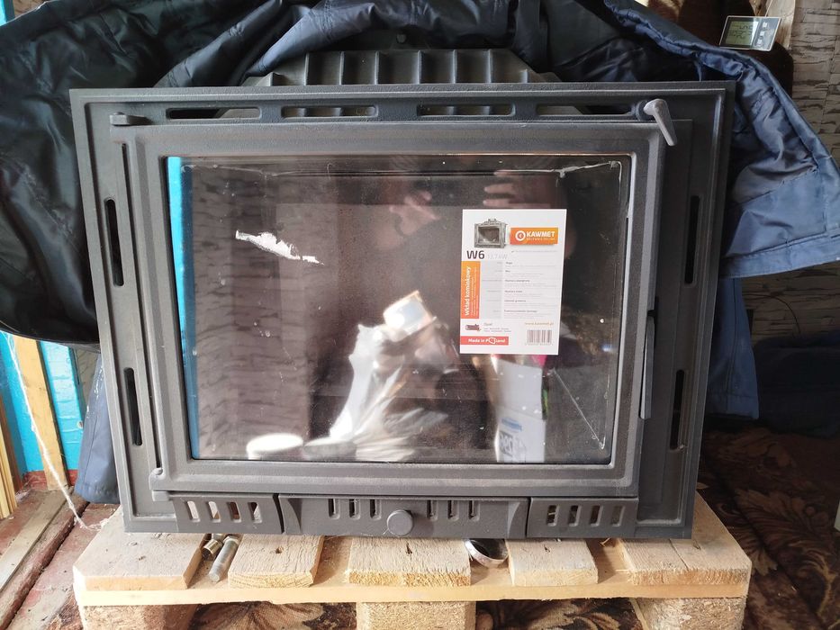 Камінна топка Kawmet W6 (13.7 kW), печь-камин (НОВА)
