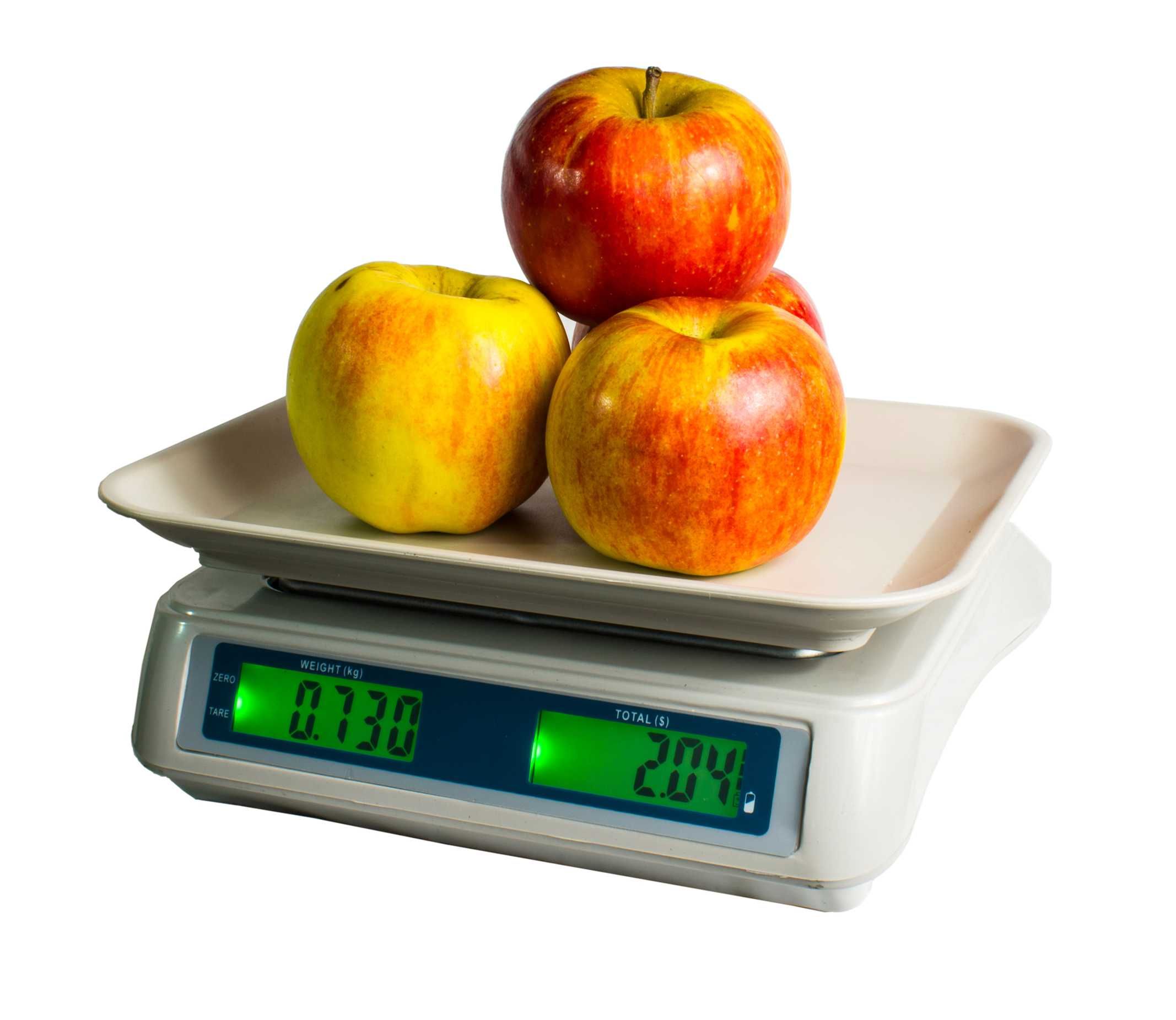 Rolnicza waga kalkulacyjna sklepowa do warzyw owoców 30kg AKUMULATOR