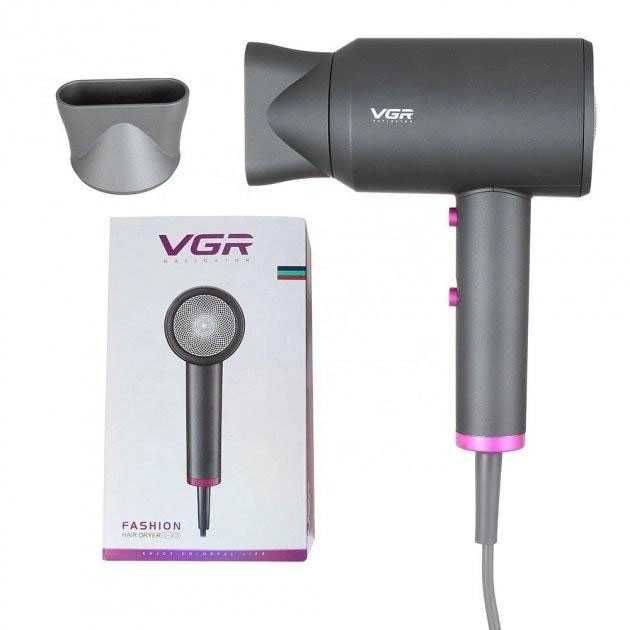 Професійний фен для сушіння та укладання волосся VGR V-400