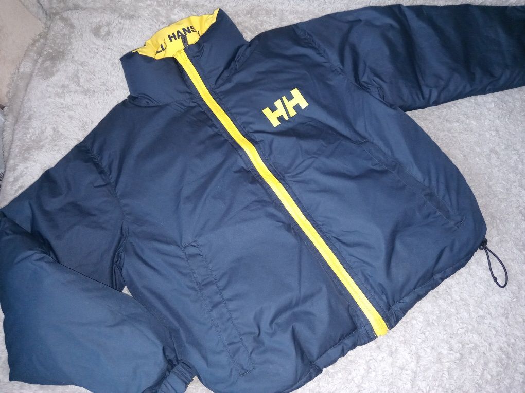 Двостороння чоловіча куртка пуховик Helly Hansen p.XS
Стан чудо